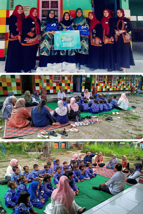 Gambar TK Barunawati Ampenan selenggarakan Halal Bi Halal