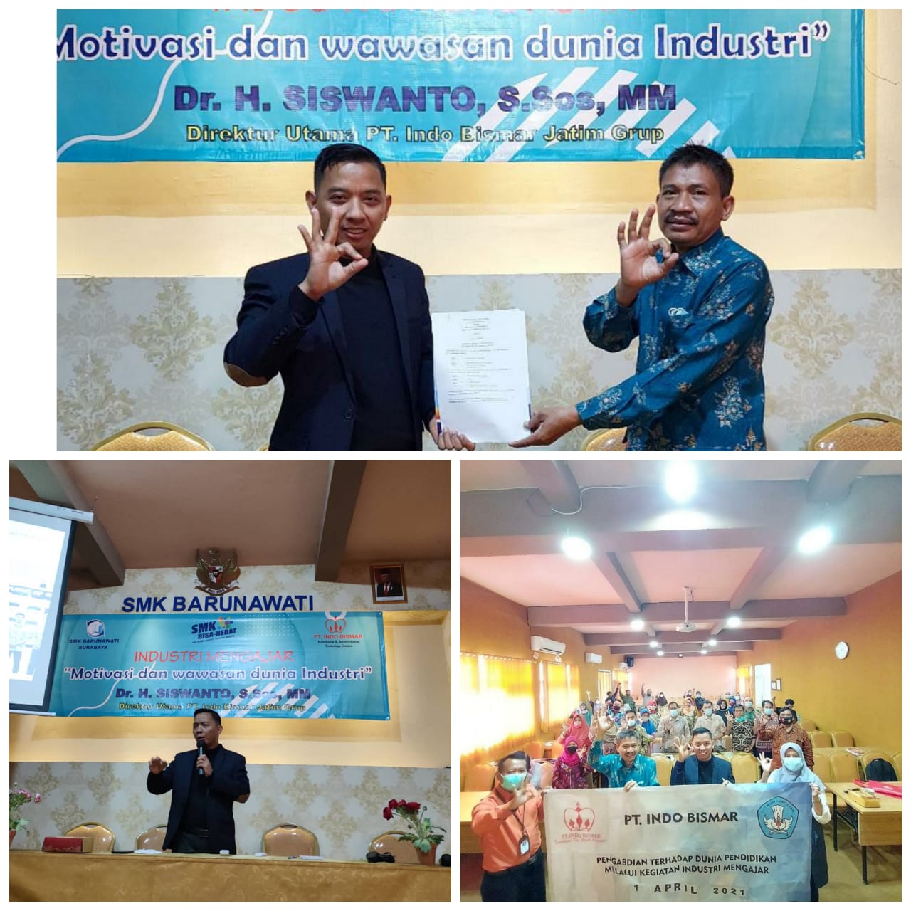 Gambar INDUSTRI MENGAJAR DI SMK BARUNAWATI SURABAYA