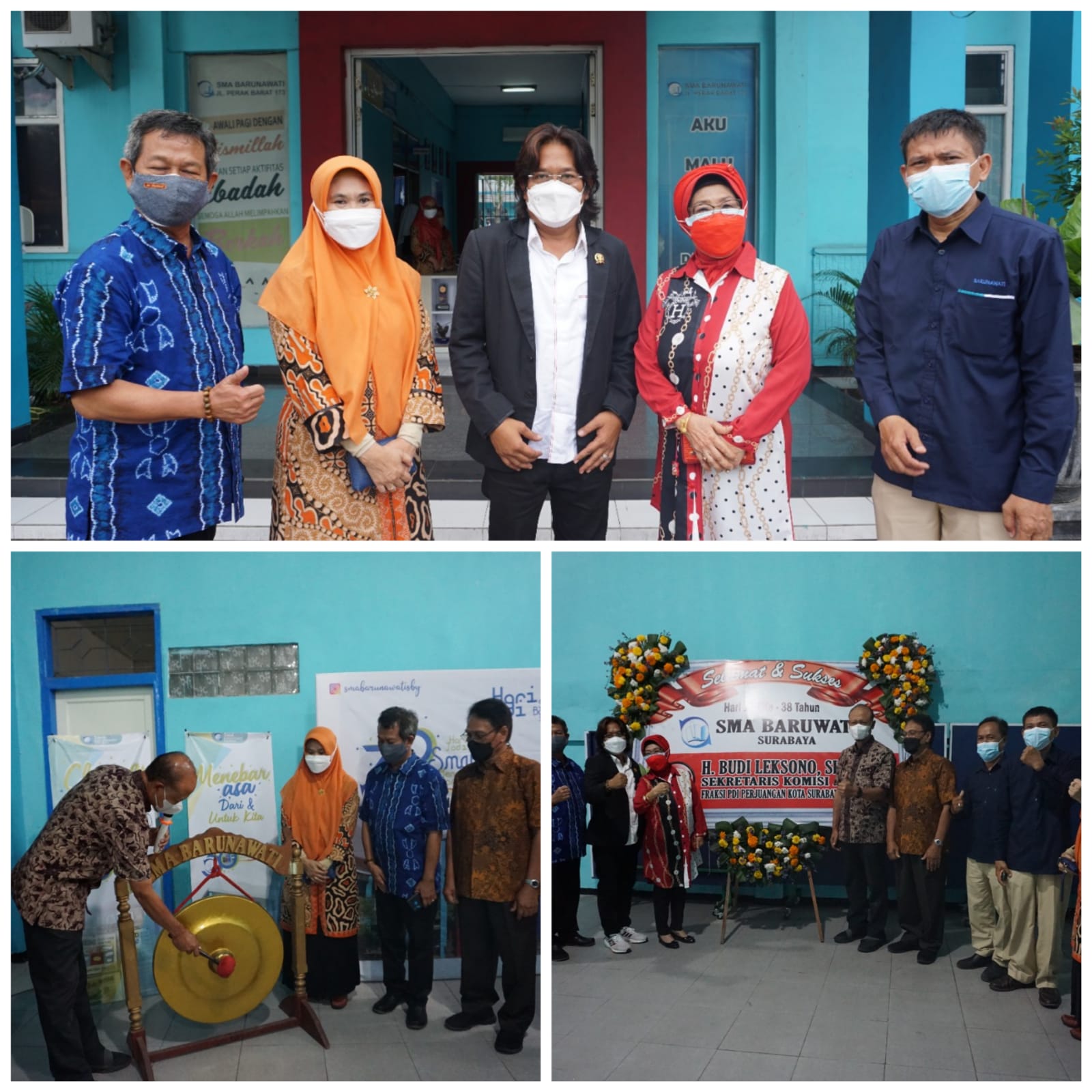 Gambar SMA Barunawati Surabaya, kini berusia 38 tahun