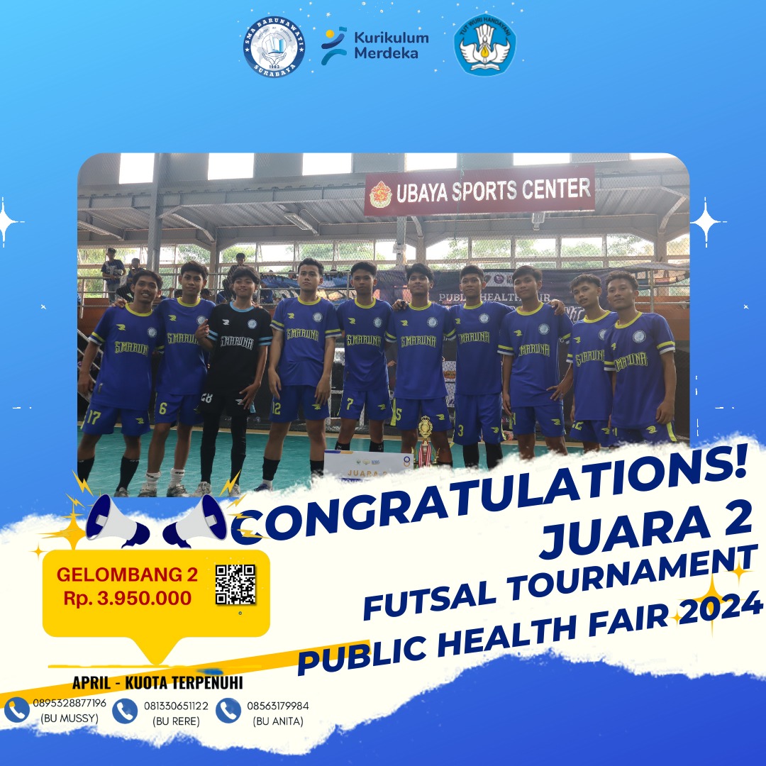 Gambar SMARUNA SABET JUARA 2 DALAM FUTSAL COMPETITION