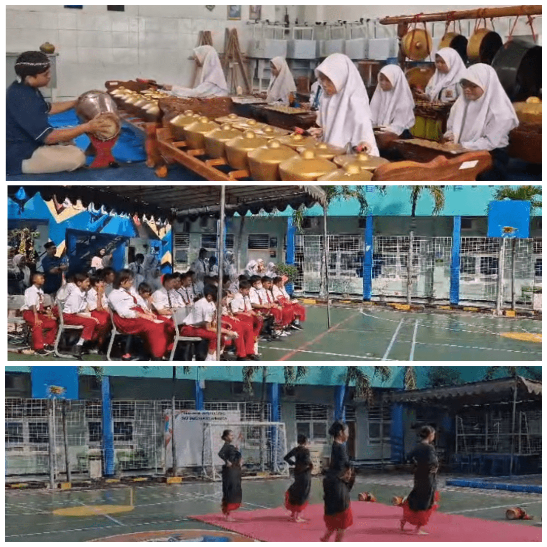 Gambar Trial Class di SMP Barunawati Surabaya.